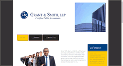 Desktop Screenshot of grantandsmithcpa.com